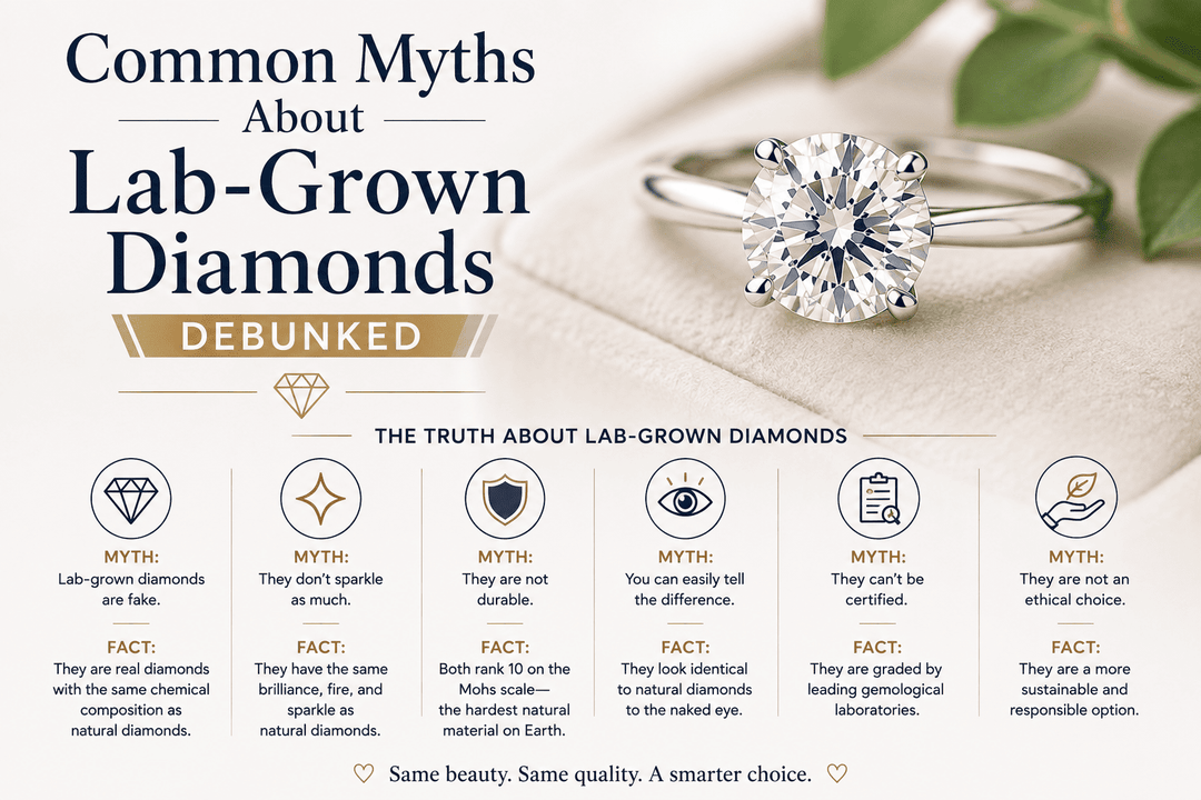 Common Myths About Lab-Grown Diamonds Debunked