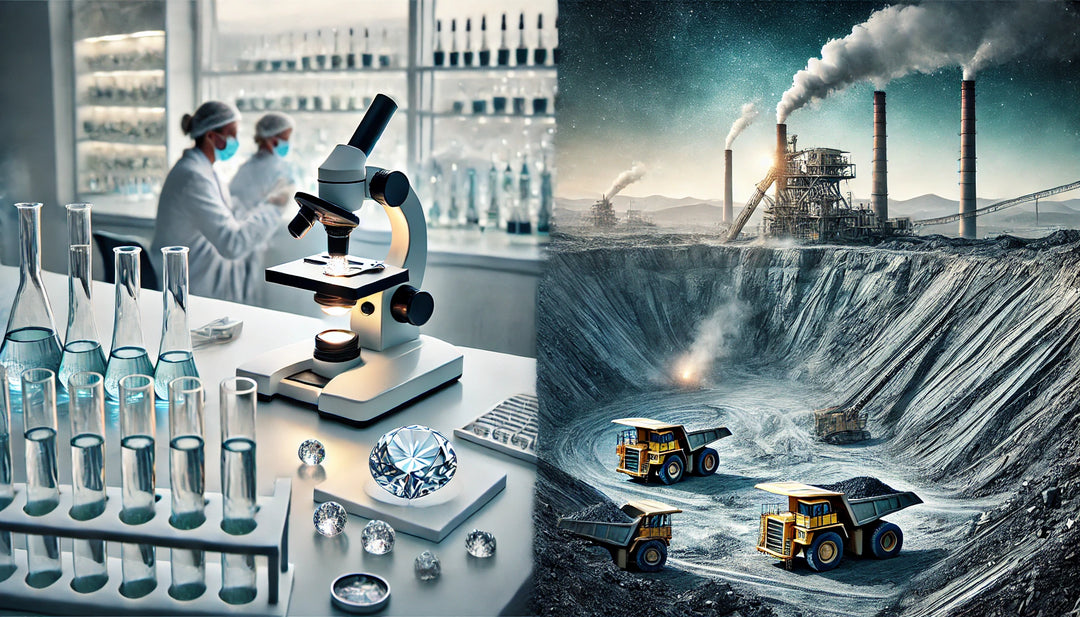 Environmental Impact: Lab-Grown vs. Mined Diamonds