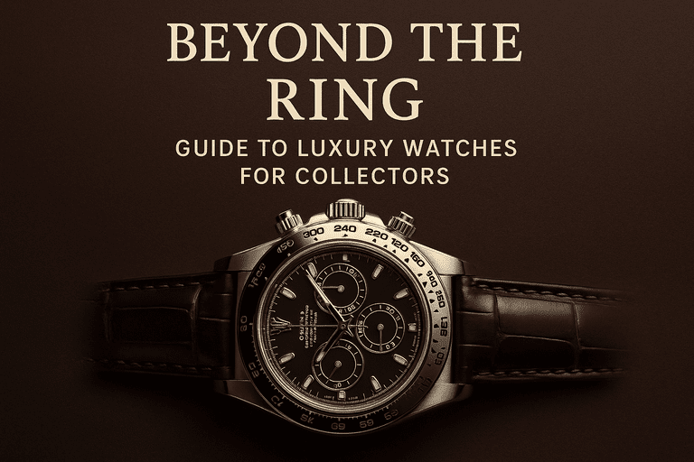 Beyond the Ring: The Ultimate Guide to Luxury Watches for Collectors and First-Time Buyers