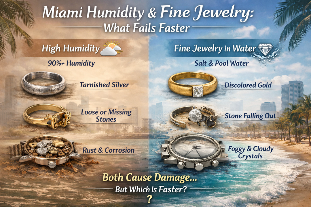 Miami Humidity &amp; Fine Jewelry: What Fails Faster (and How to Prevent It)