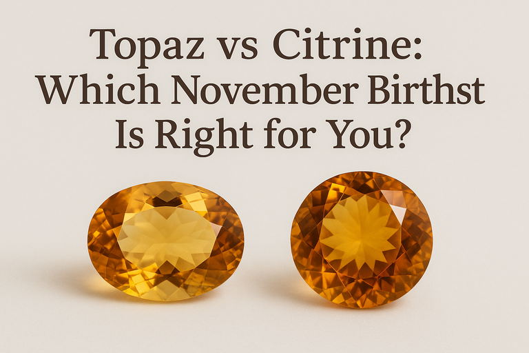 Topaz vs Citrine: Which November Birthstone Is Right for You?