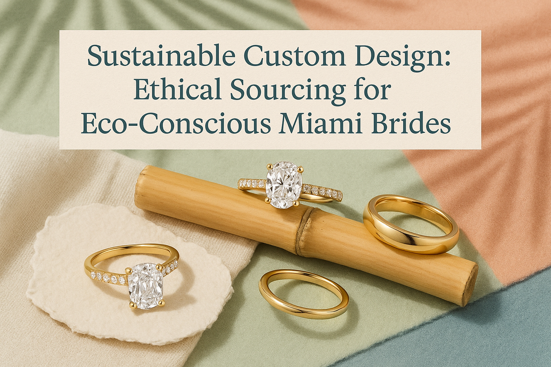 Sustainable Custom Design: Ethical Sourcing for Eco-Conscious Miami Brides