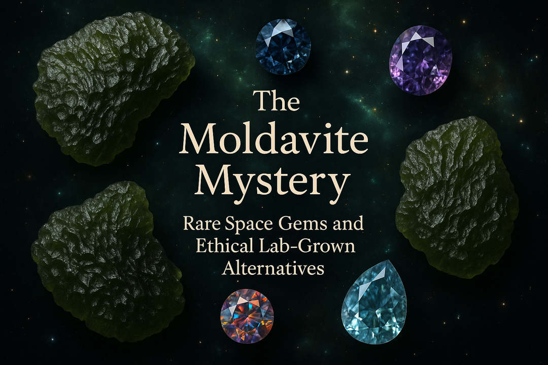 The Moldavite Mystery: Rare Space Gems and Ethical Lab-Grown Alternatives