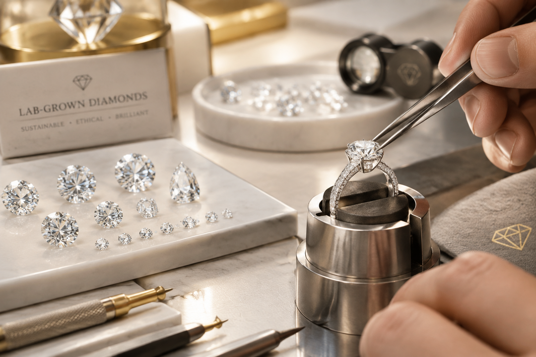 Designing Custom Jewelry with Lab-Grown Diamonds