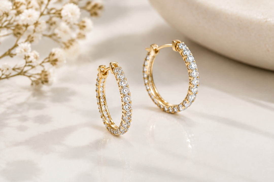 Lab-Grown Diamond Hoop Earrings: The Everyday Luxury Staple