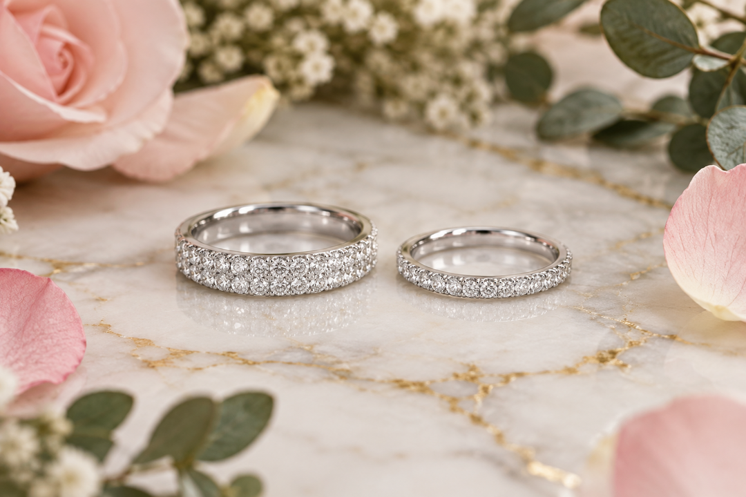 Lab-Grown Diamond Wedding Bands: Matching Sets for Couples