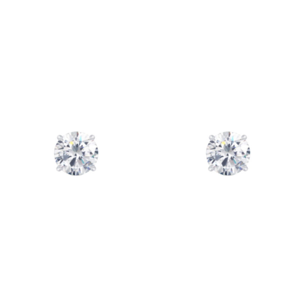 0.20cttw Diamond Stud Screw Earrings