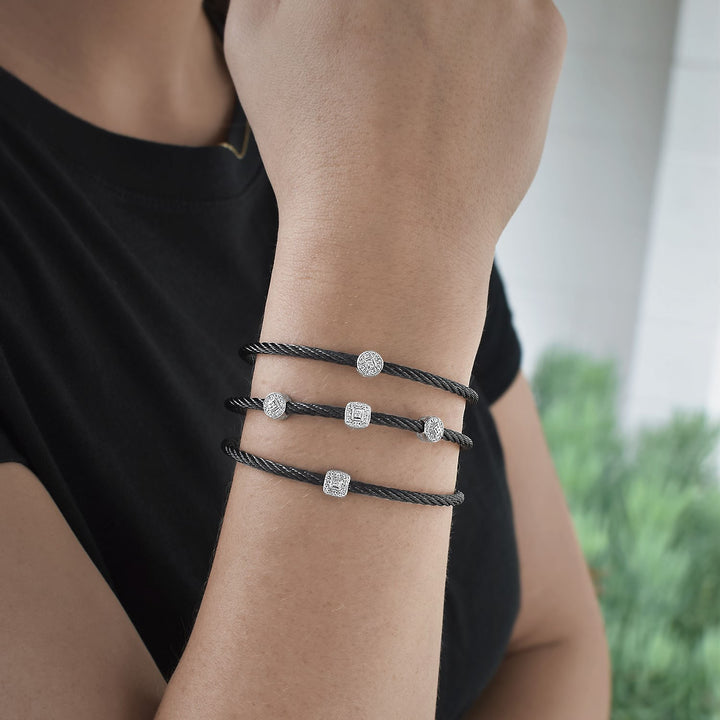 Classique Collection Stackable Diamond Bangle