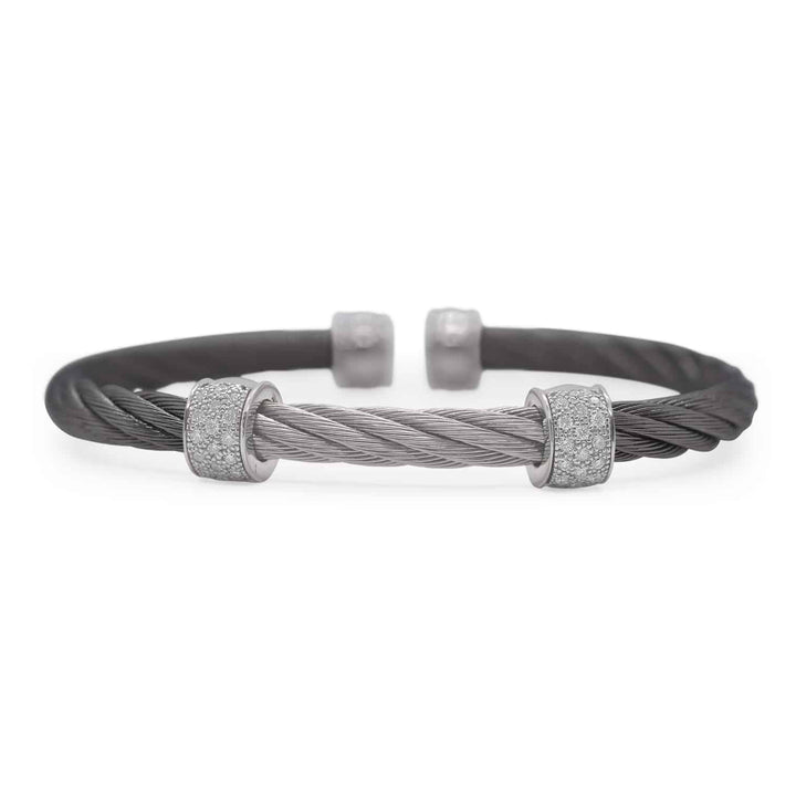 Color Block Cable Diamond Bracelet