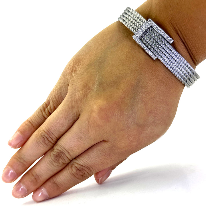Buckle Up Set of 5 Cuffs with Removable Buckle