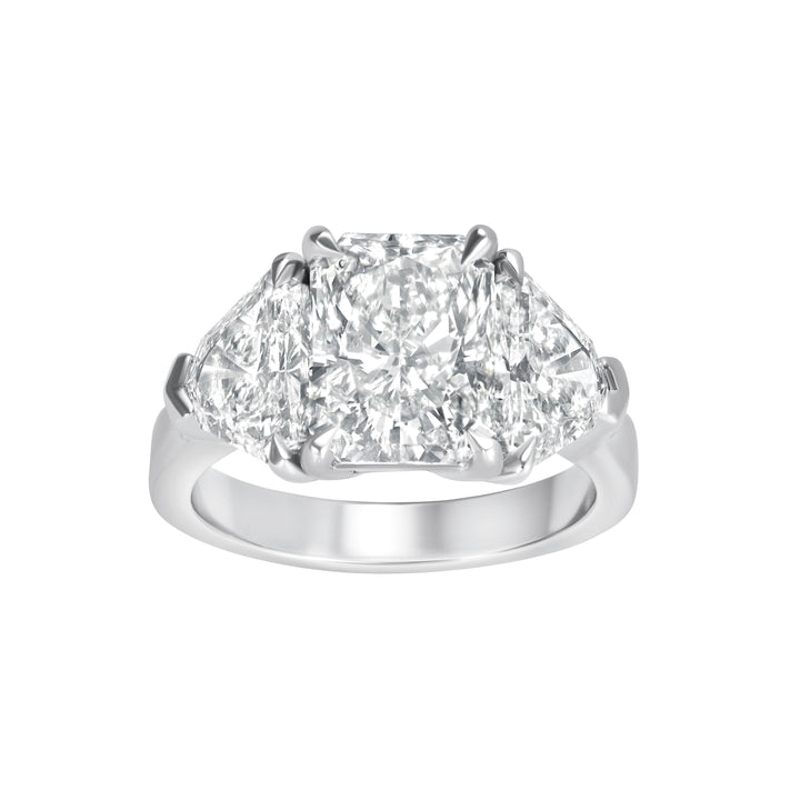 Three Stone Diamond Engagement Ring