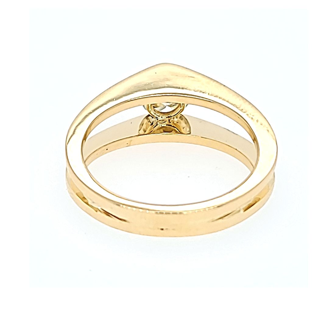 0.65 Carat Diamond Tension Set Ring