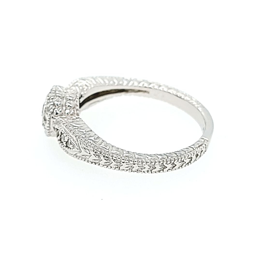 Bezel Set Promise Ring