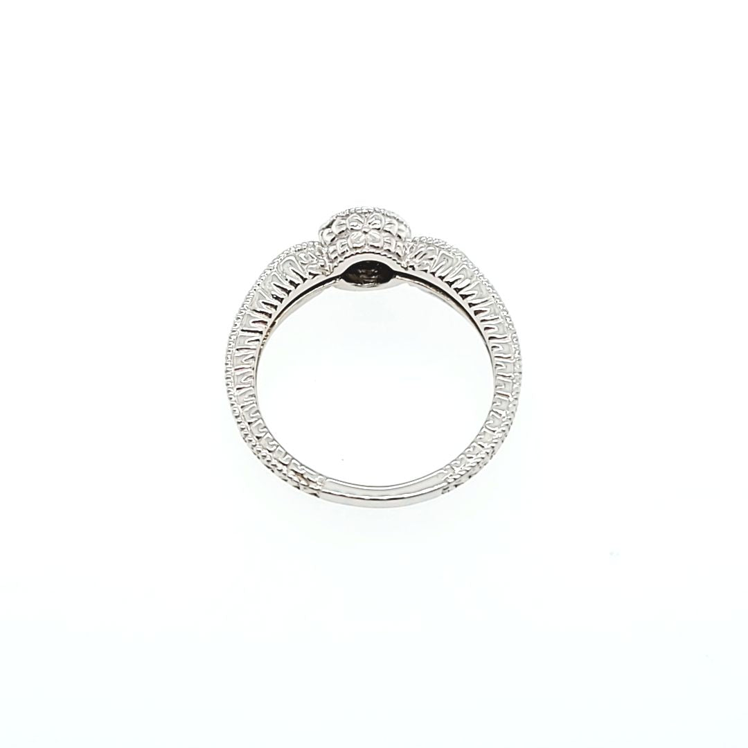 Bezel Set Promise Ring