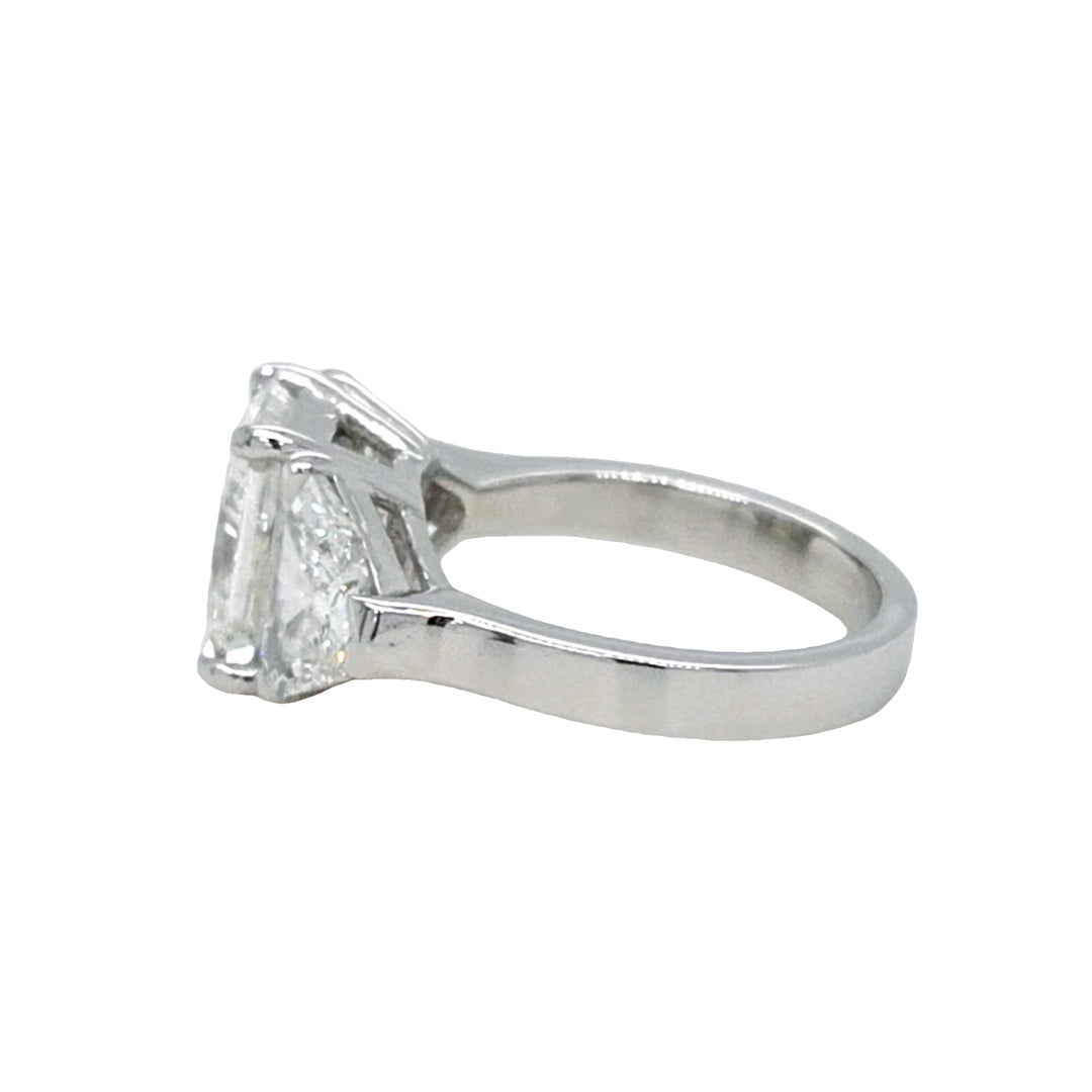 Three Stone Diamond Engagement Ring