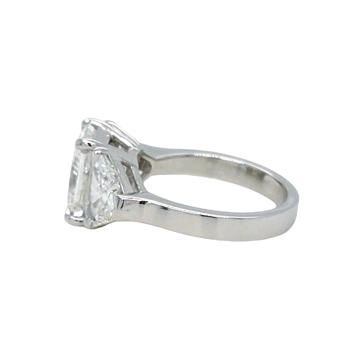 Three Stone Diamond Engagement Ring