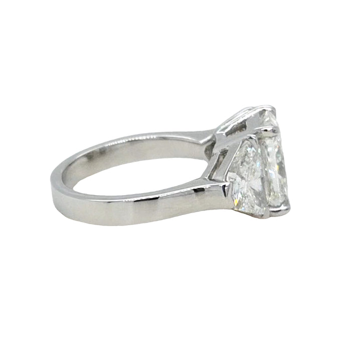 Three Stone Diamond Engagement Ring
