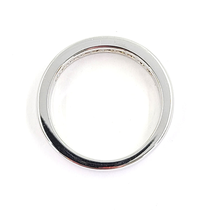Channel Set Diamond Wedding Band