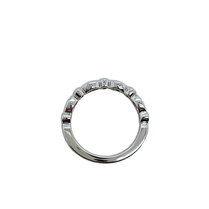 Scalloped Diamond Band