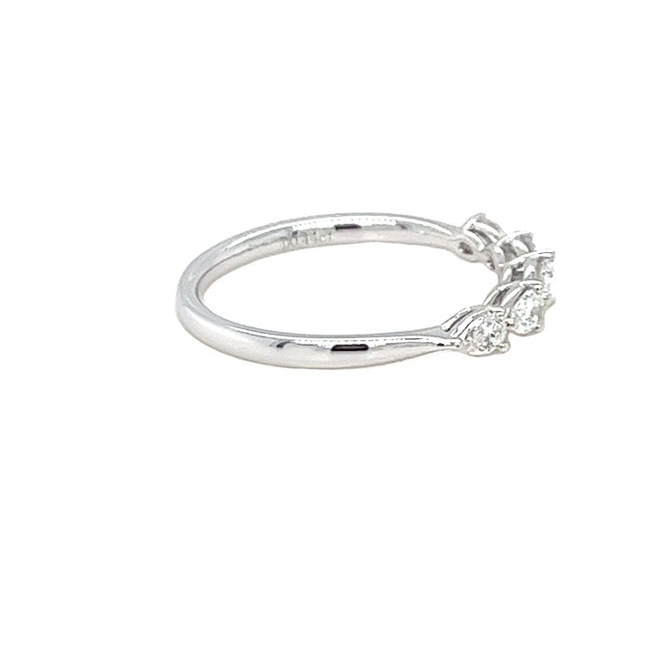 Pear Cut Diamond Band