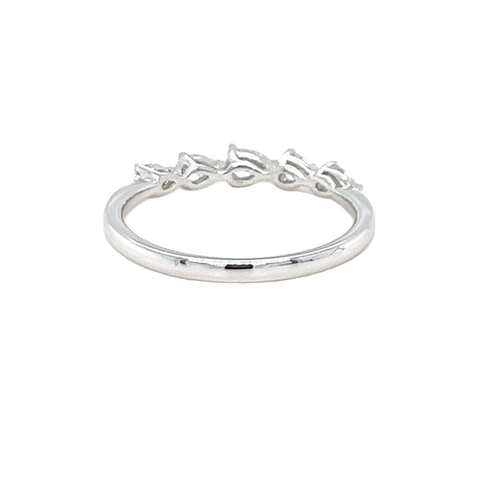 Pear Cut Diamond Band