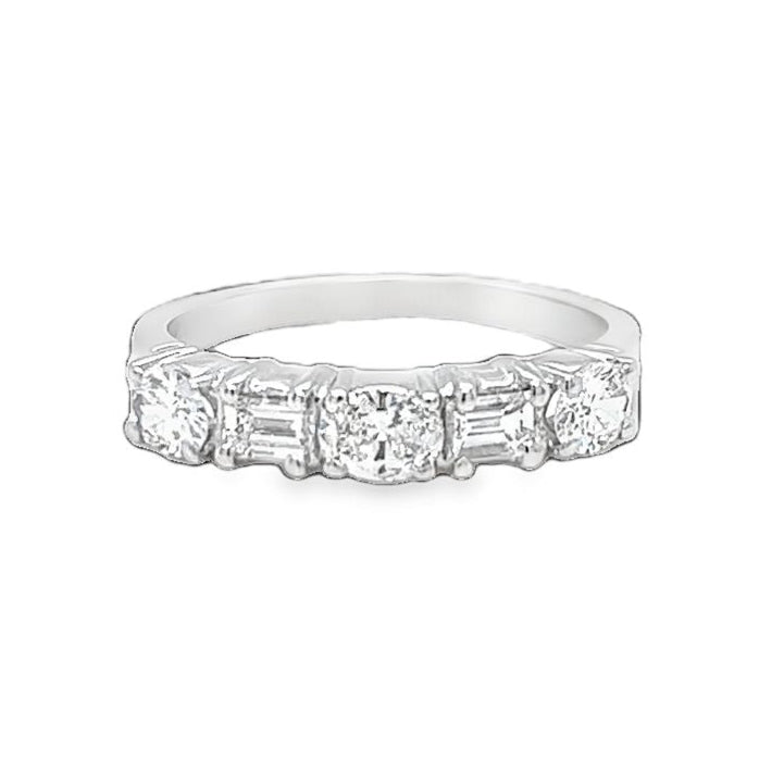 East West Fancy Shaped Diamond Ring