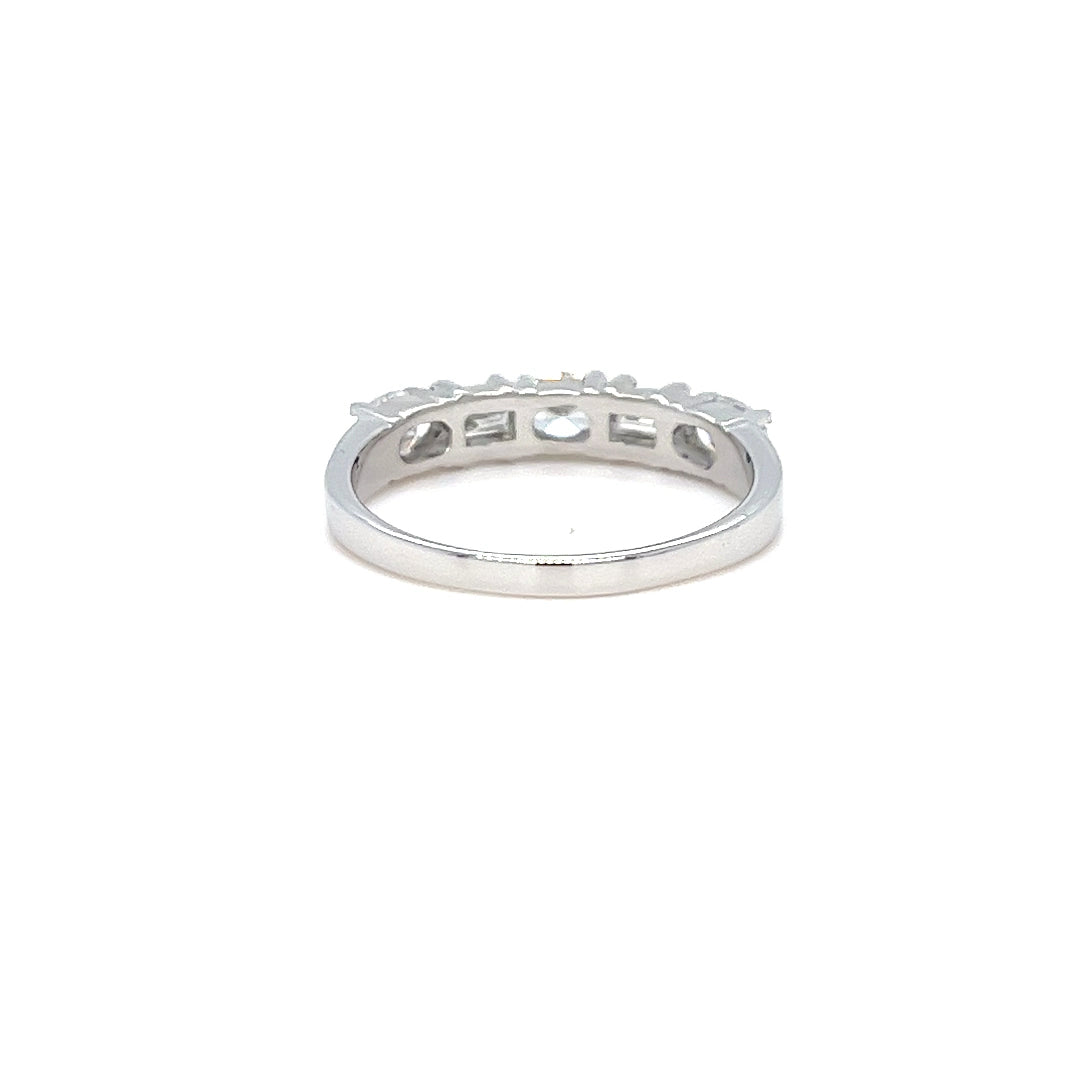 East West Fancy Shaped Diamond Ring