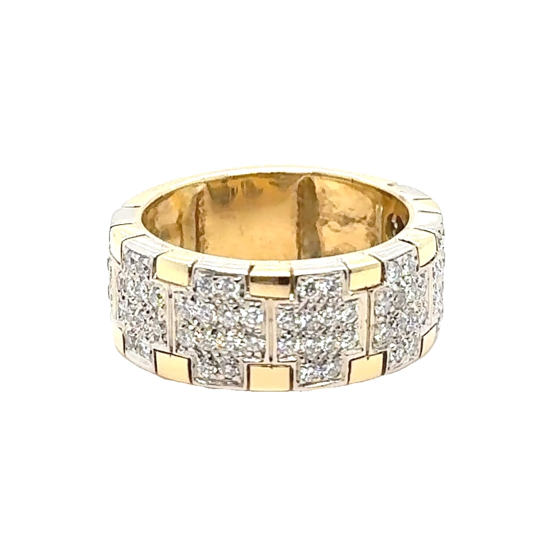 Men's Diamond Link Band