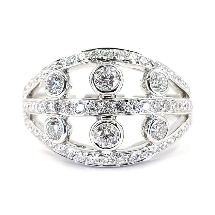 Rounded Diamond Band
