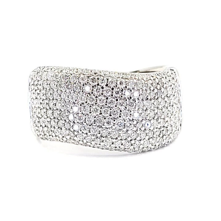 Diamond Wave Ring