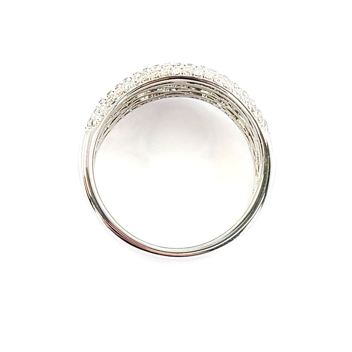 Diamond Wave Ring