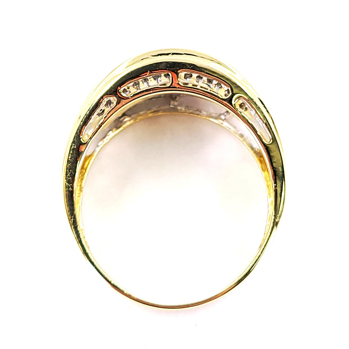Tapered Baguette Wide Band