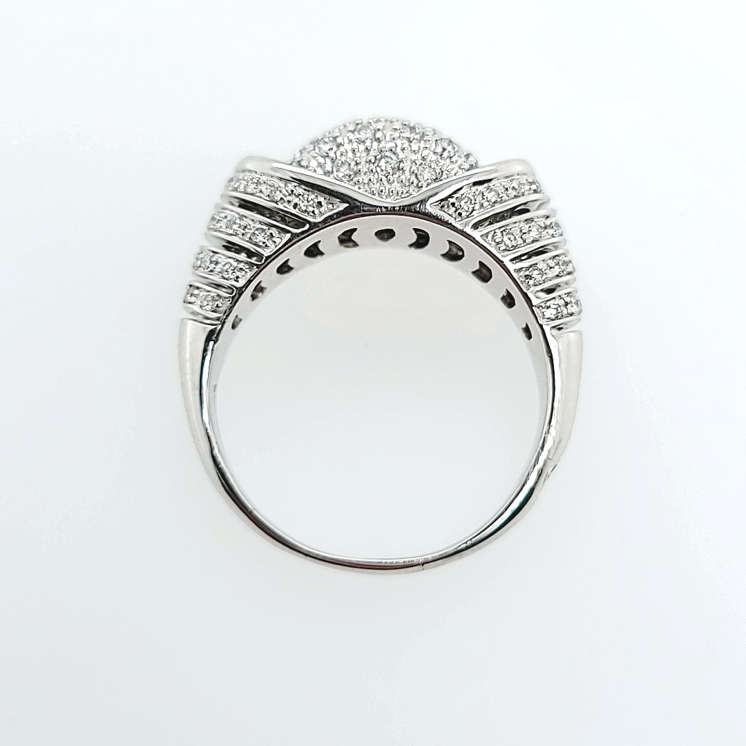 Pave Diamond Dome Ring