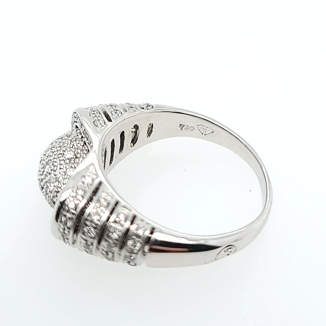 Pave Diamond Dome Ring
