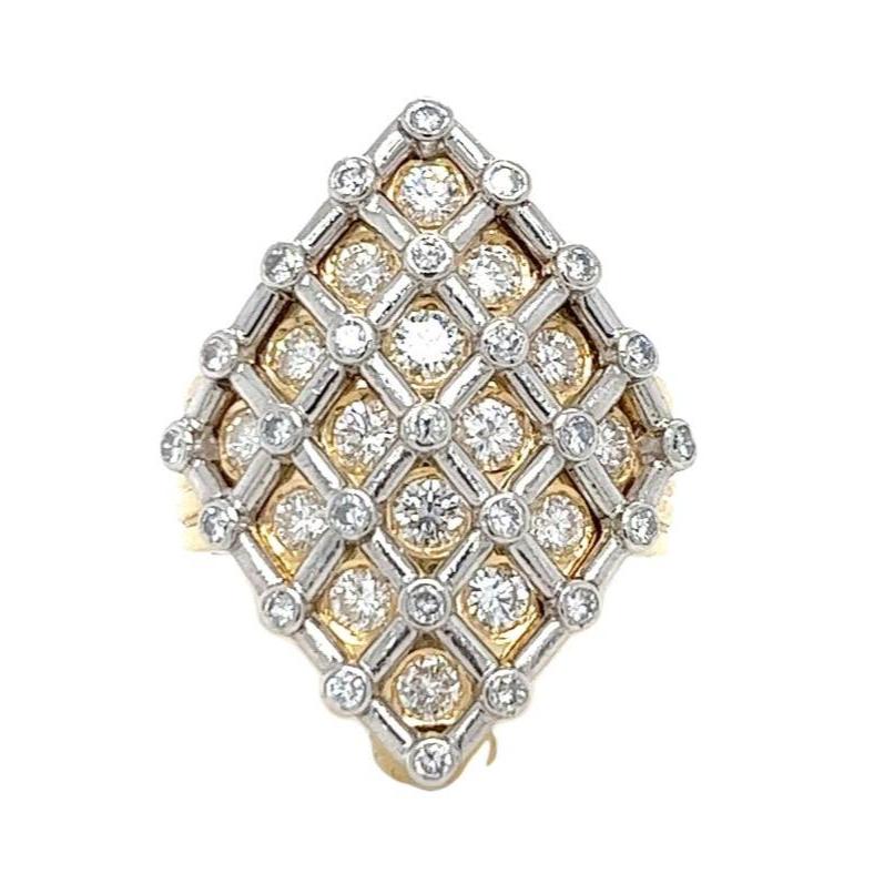 Diamond Navette Ring