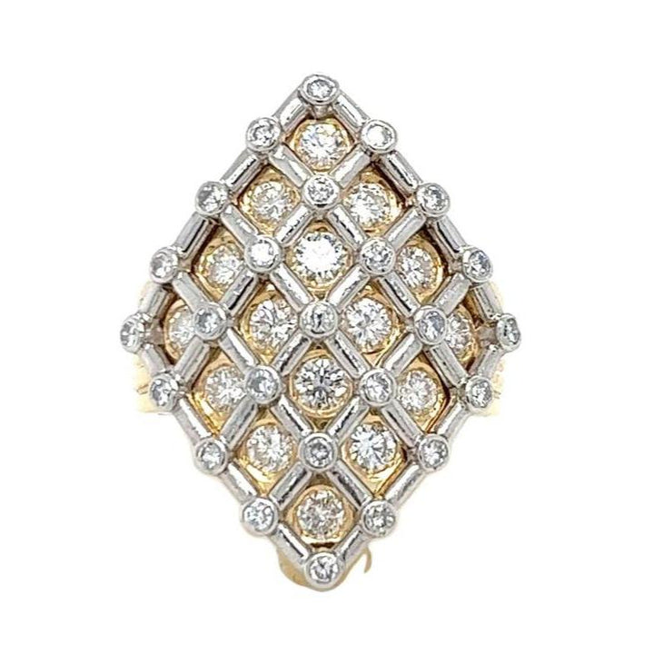 Diamond Navette Ring