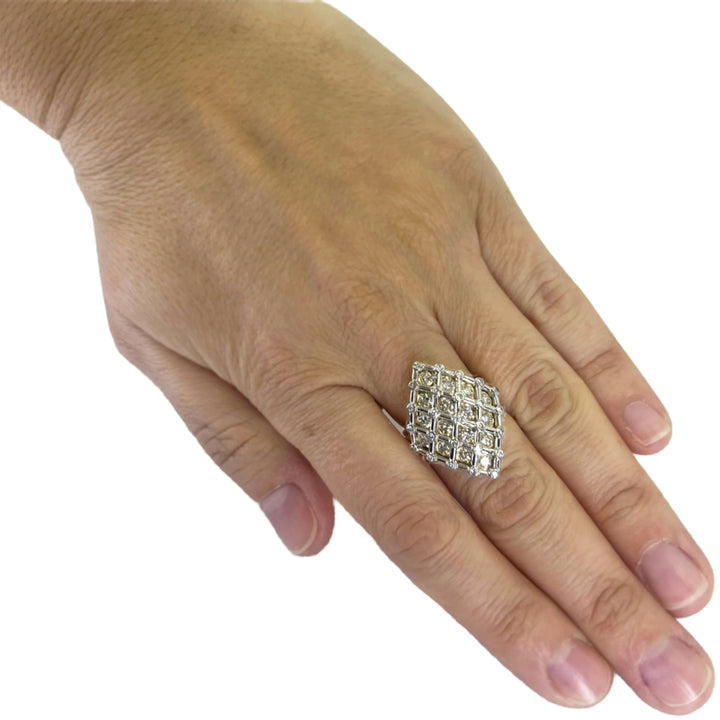 Diamond Navette Ring