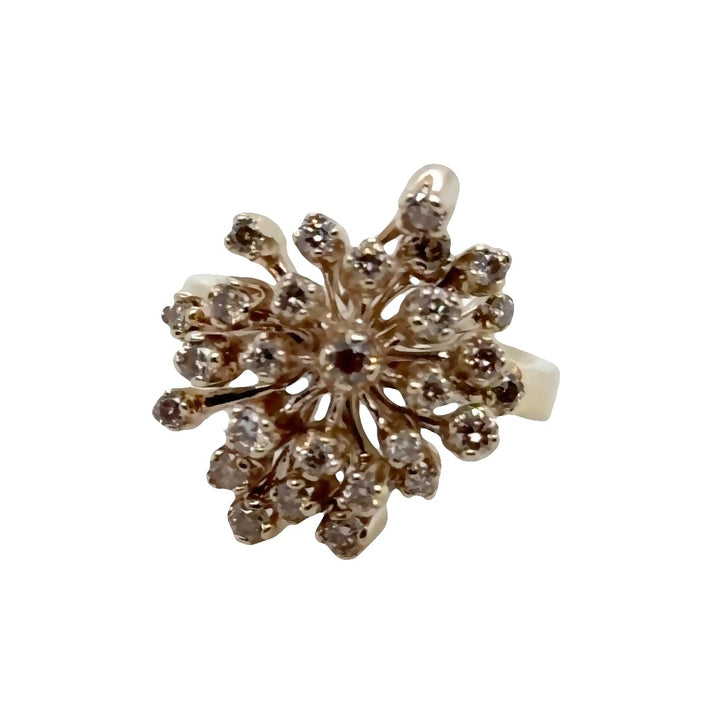 H. Stern 18K Noble Gold Snowflake Ring