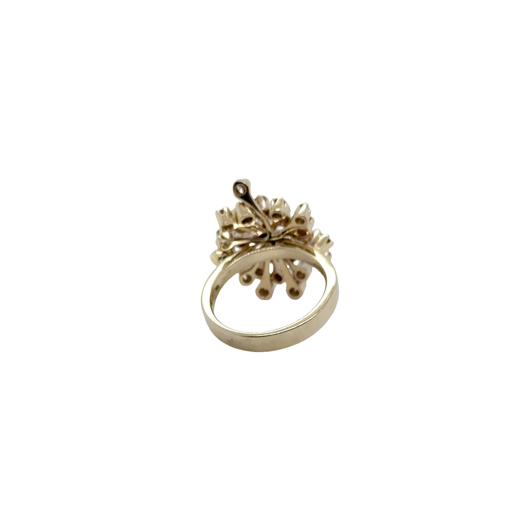 H. Stern 18K Noble Gold Snowflake Ring