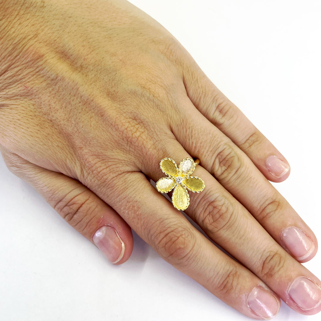 Roberto Coin Jasmine Flower Ring