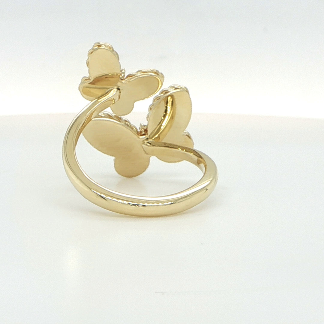 Roberto Coin Jasmine Butterfly Ring