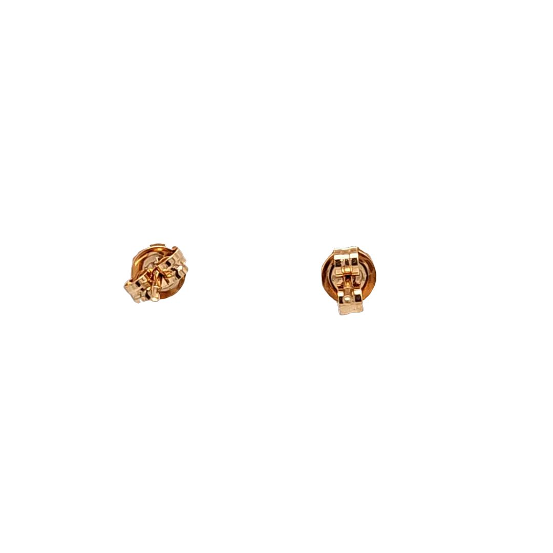 Pave Diamond Heart Earrings