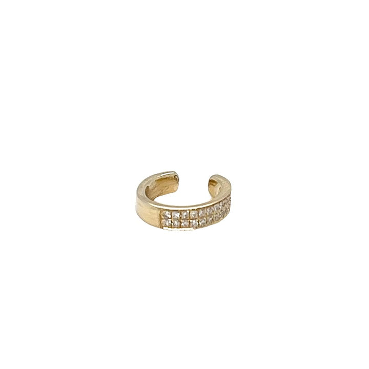 Single Diamond Ear Cuff