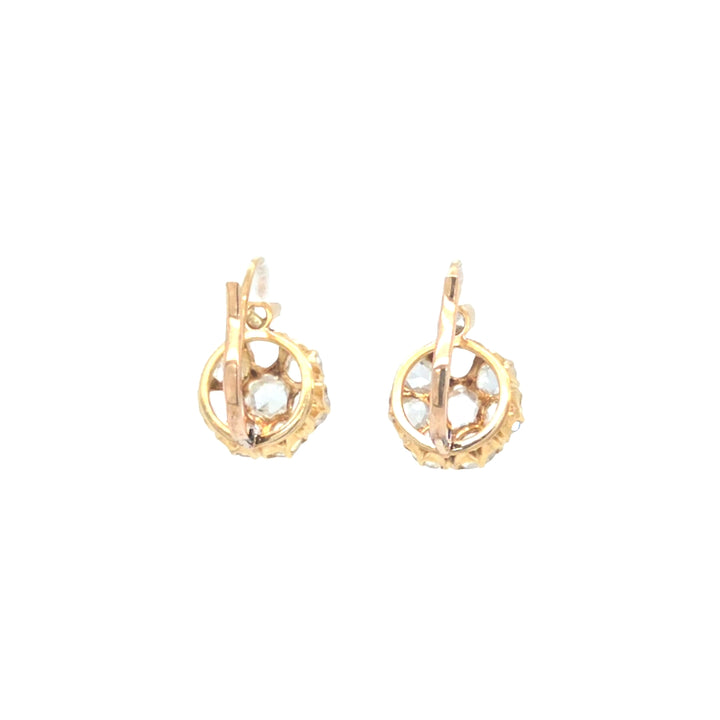 Antique Diamond Drop Earrings