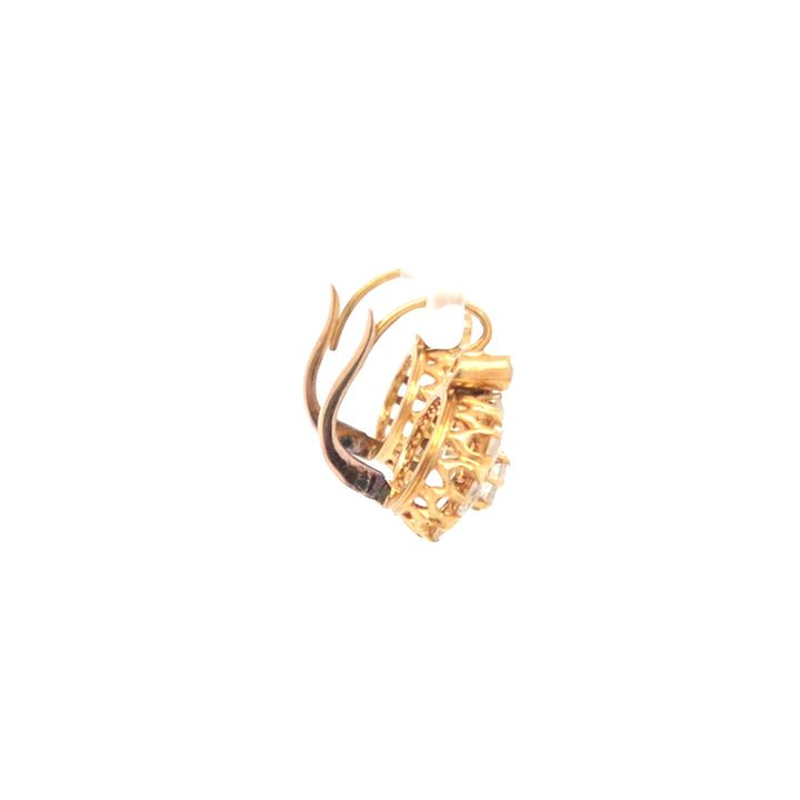 Antique Diamond Drop Earrings