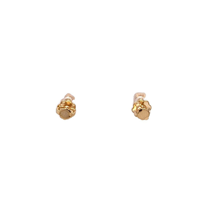 0.20cttw Diamond Stud Screw Earrings