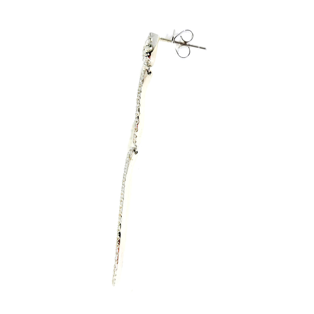 Diamond Drop Earrings