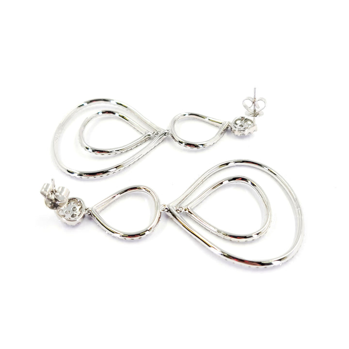 Diamond Drop Earrings