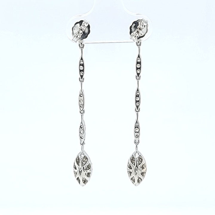 Diamond Drop Earrings