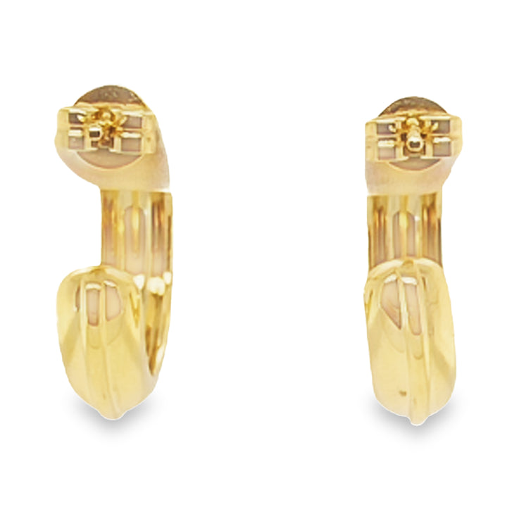 Diamond Hoop Earrings
